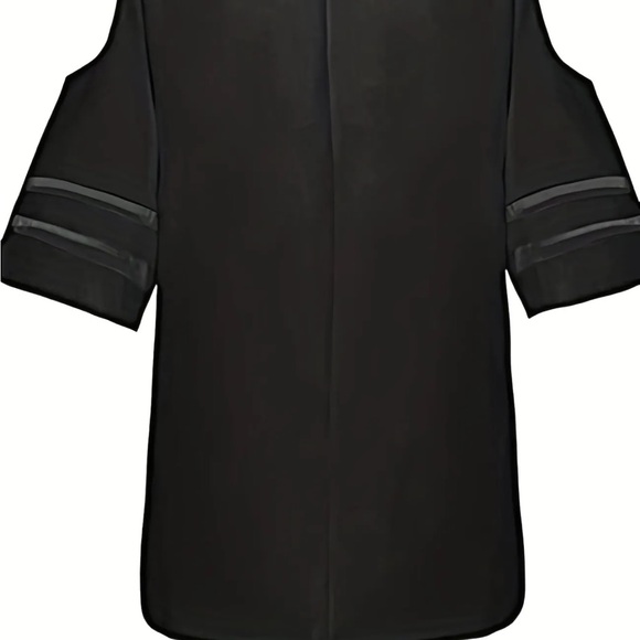 Plus Casual Blouse - Picture 3 of 3